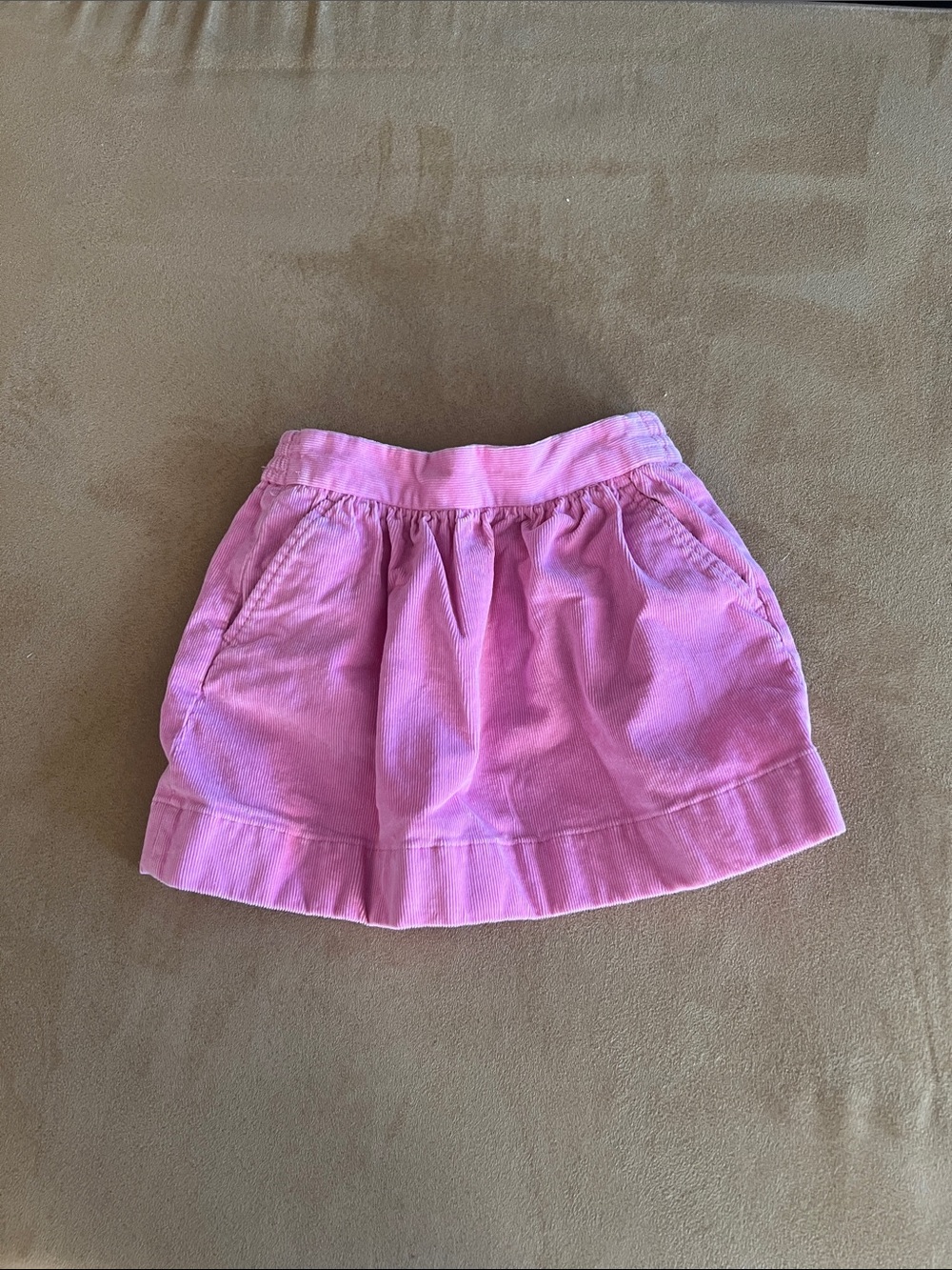 Crewcuts Pink Corduroy Girls' Skirt